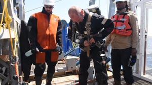 Coast Guard, partner agencies asses tanker Coimbra wreck