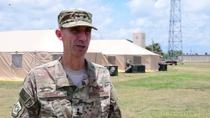 U.S. Air Force Maj. Gen. Scott J. Zobrist interview during Blue Flag 19-1