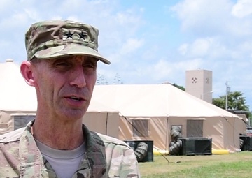 U.S. Air Force Maj. Gen. Scott J. Zobrist interview during Blue Flag 19-1