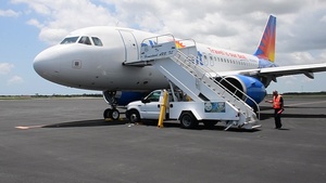 JTF main body arrival to Homestead ARB during exercise Blue Flag 19-1 B-roll