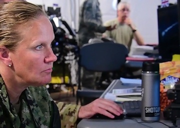 Joint Ops Center B-roll during exercise Blue Flag 19-1