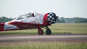 AT-6 Texans performs prior to Barksdale Air Force Base's Defenders of Liberty Air & Space Show