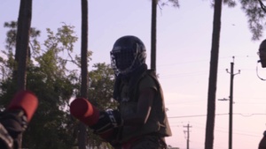 Echo Company Pugil Stick bouts