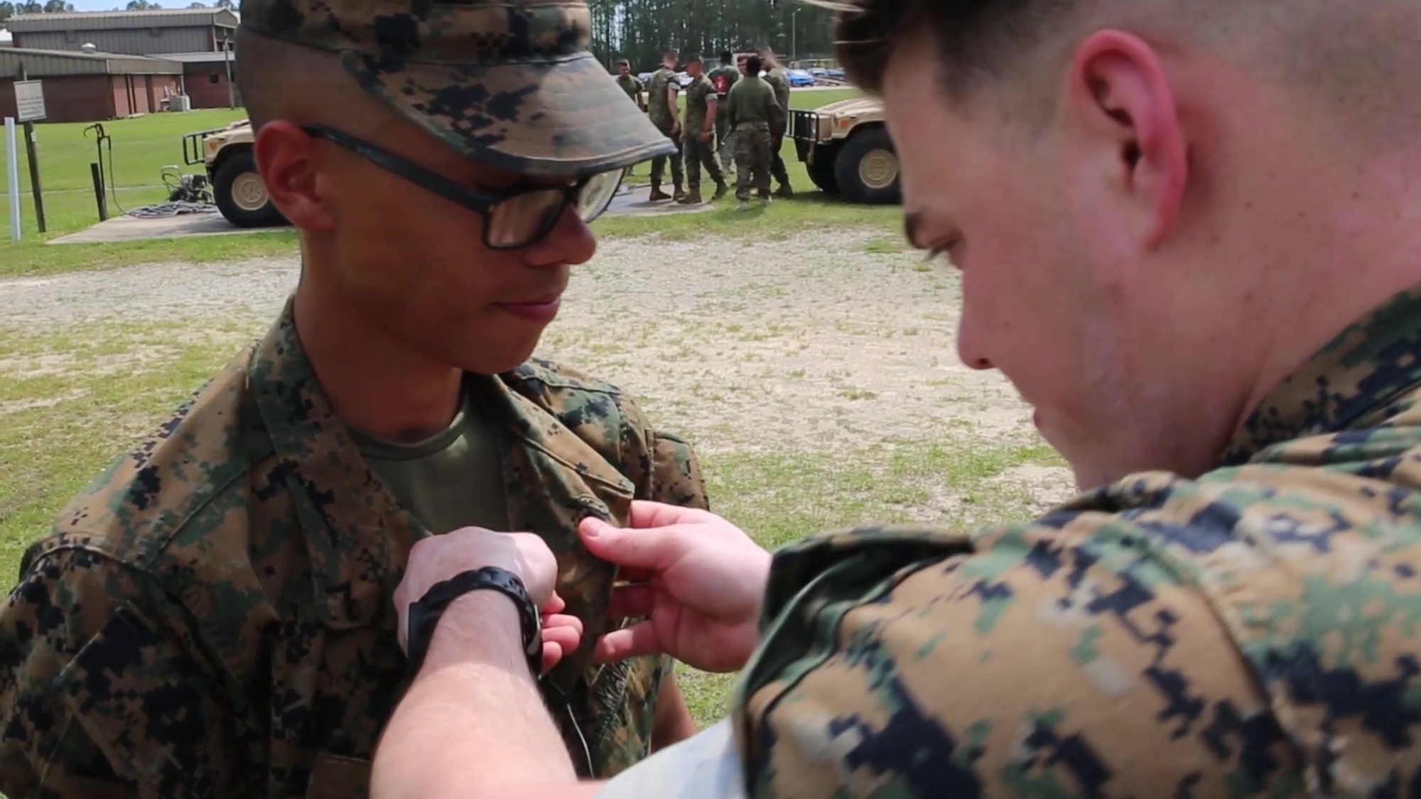 There are a plethora of different military occupational specialties (MOS) in the Marine Corps; different jobs and skill sets that keep the Marine Corps mission ready. Today we dive into the combat videographer MOS and take you “On the Job.”<br /><br />You’ve seen the end result, but have you ever wondered how much work actually goes in to making a video for the Marine Corps? Well wonder no more. In this behind the scenes video you will see some of the hard work combat videographers do to tell the Marine Corps story.<br />The combat videographer MOS falls under the Communication Strategy and Operations (COMMSTRAT) occupational field along with the combat mass communicator, combat photographer and combat graphic specialist MOS’s.