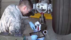 168th AMXS Airmen Replace Brakes