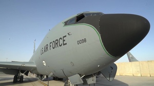KC-135 Stratotanker fuels the fight