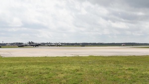494TH Fighter Squadron exercise Checkered Flag EOR and Take Off  BROLL
