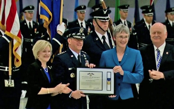 SECAF Heather Wilson Farewell Ceremony