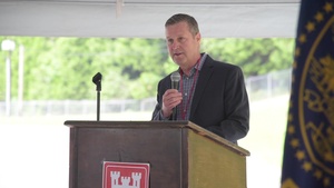 Fall Creek Adult Fish Collection Facility dedication