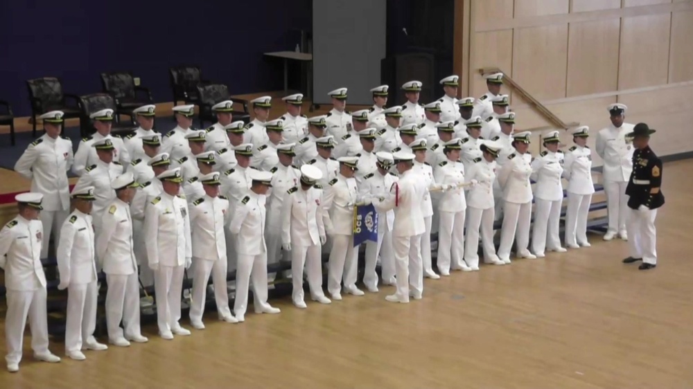 DVIDS Video Navy Officer Candidate School (OCS) Graduation [NO AUDIO]