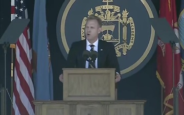 Shanahan Delivers Naval Academy’s 2019 Commencement Address