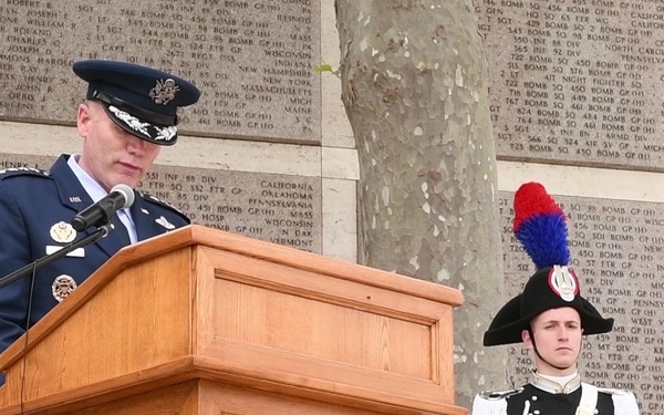 Memorial Day 2019 - Florence Gen Wolters' Speech