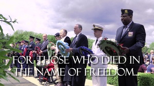Madingley Memorial Ceremony-75th Anniversary of WWII