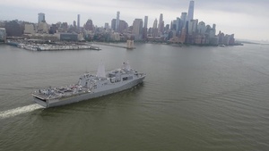 USS New York Sends A Special Thank You To New York City