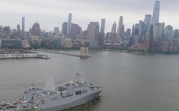 USS New York Sends A Special Thank You To New York City