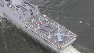 USS New York Sends A Special Thank You To New York City