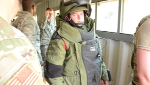 Explosive Ordnance Disposal Team Performs Detonation During Exercise Global Dragon