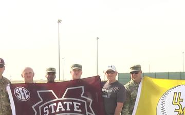 NCAA CWS Miss State - USM Shout Out