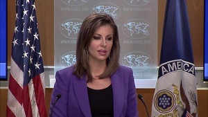 Department Press Briefing with Spokesperson Morgan Ortagus, at the Department of State