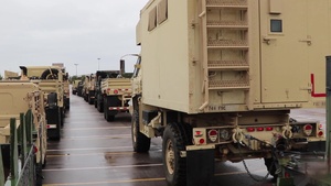 Convoy operations for Immediate Response 19