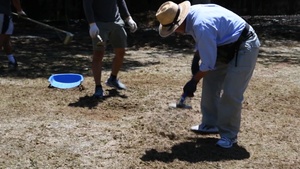 Iwakuni Sailors, Marines volunteer to help farm (B-Roll)