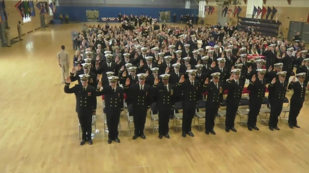 DVIDS Video Navy Officer Candidate School (ocs) Graduation