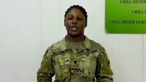 Spc. Williams Father's Day