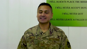 Tech Sgt. Arispe Father's Day