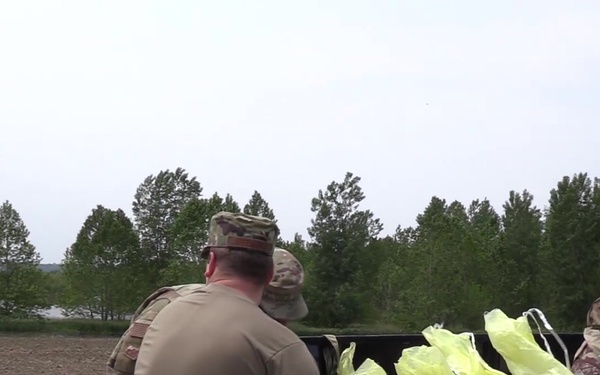 Airmen Treat Sand Boils Near Missouri River
