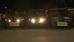 Immediate Response 19 Convoy B-roll (night)