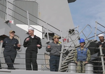 USS Roosevelt (DDG 80) Arrives in Cherbourg, France