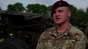 Pfc. Gavin Coker Speaks on Great-Grandfather's D-Day Experience