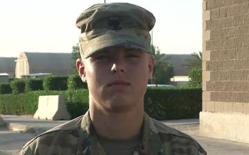 Army Spc. Ashton Koller Fathers Day Shoutout