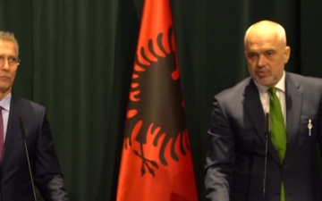 NATO Secretary General Joint Press Conference with the Prime Minister of Albania: Opening Remarks