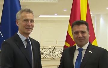 NATO Secretary General Bilateral Meeting with the Prime Minister of North Macedonia