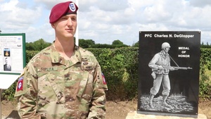 Cpl. Tanner Suplita D-Day 75 Commemoration Interview