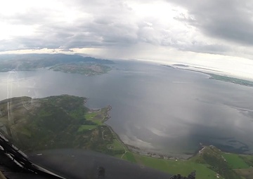 KC-135 Descends and Lands at Arctic Challenge 2019