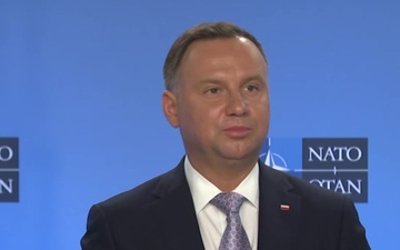Joint Press Point by the NATO Secretary General and the President of Poland: Opening
