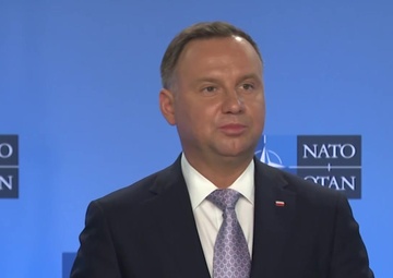 Joint Press Point by the NATO Secretary General and the President of Poland: Opening