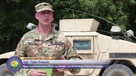 113th Military Police Company Practice Crowd Control at Ardent Sentry 2019