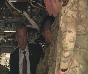 Acting Defense Secretary Patrick Shanahan meets with Troops on Yokota Air Base