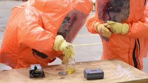Emergency Manangement team members hold Level-A Olympics