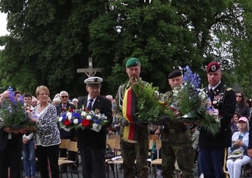 Gourbesville 82nd Airborne Division and 90th Infantry Division Crossroads Monument