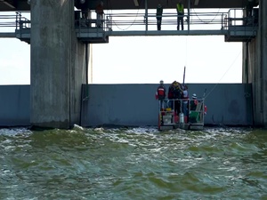 Gate repaired at Corps Stockton Dam