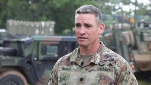 Lt. Col. Tim Wright Discusses Saber Guardian 2019