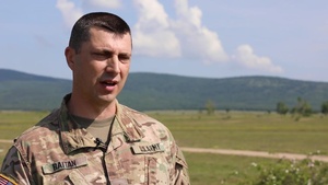 Sgt. Bogdan Baitan Discusses Saber Guardian 2019