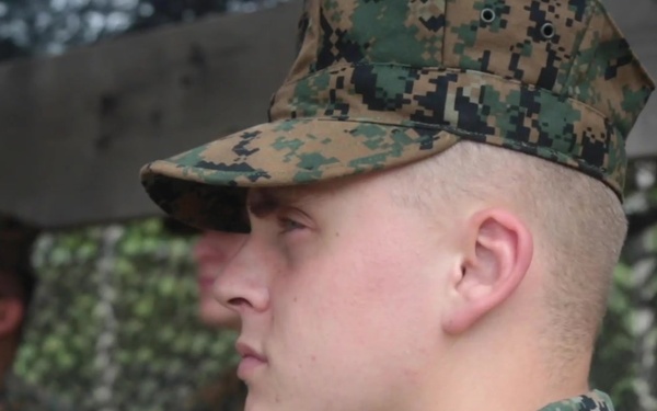 Correctional Custody Unit information brief on MCB Camp Smedley D. Butler