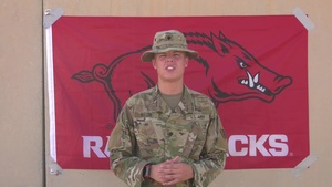 College World Series Arkansas Shoutout