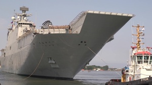 Spanish navy multi-purpose amphibious assault ship ESPS Juan Carlos (L 61)