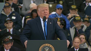 Trump Honors D-Day Veterans on 75th Anniversary